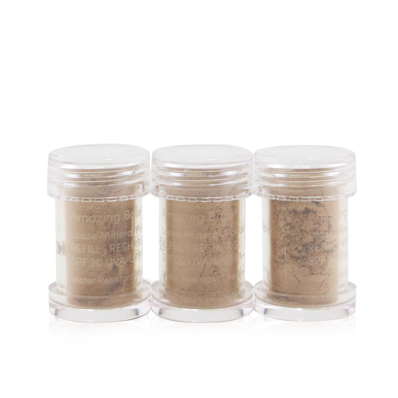 Jane Iredale Amazing Base Loose Mineral Powder SPF 20 Refill - Warm Silk  3x2.5g/0.09oz