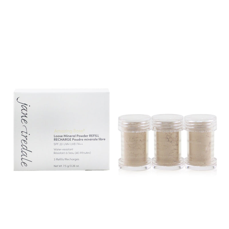 Jane Iredale Amazing Base Loose Mineral Powder SPF 20 Refill - Natural  3x2.5g/0.09oz