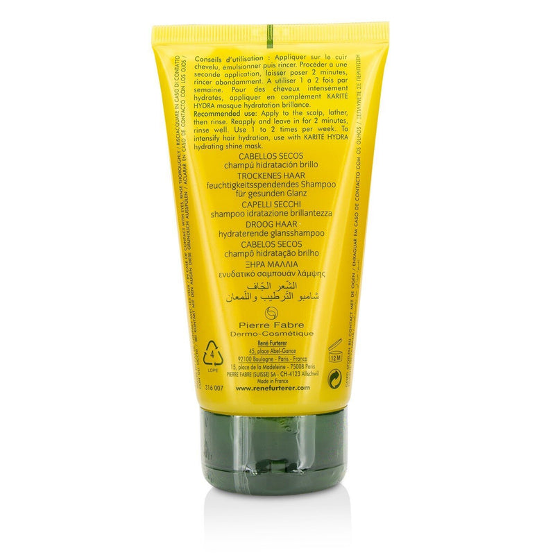 Rene Furterer Karite Hydra Hydrating Ritual Hydrating Shine Shampoo - Dry Hair (Box Slightly Damaged)  150ml/5oz