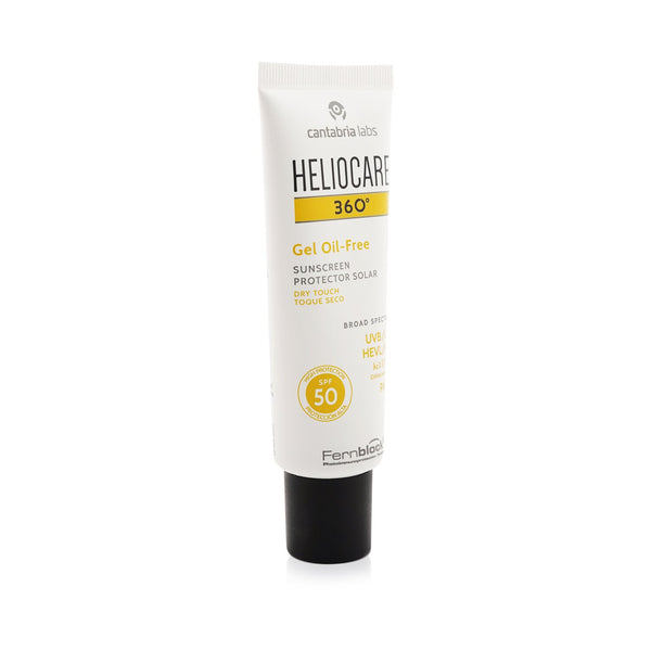 Heliocare by Cantabria Labs Heliocare 360 Gel - Oil Free (Dry Touch) SPF50 (Box Slightly Damaged)  50ml/1.7oz