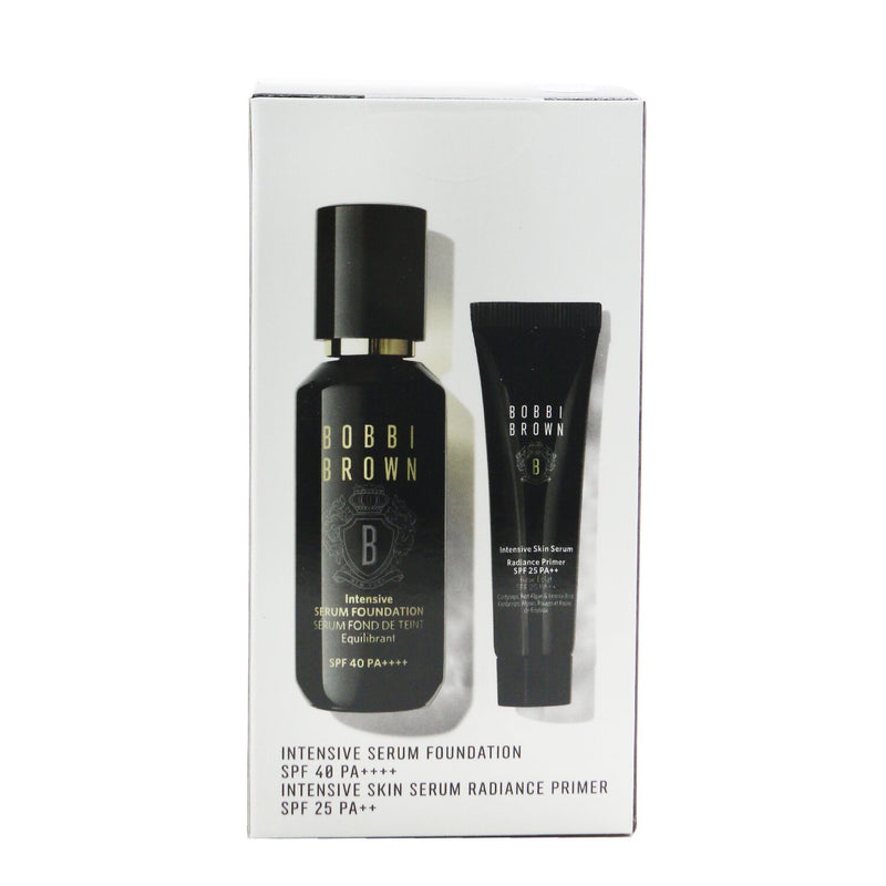 Bobbi Brown Intensive Serum Set (1x Foundation 30ml + 1x Primer 15ml) - # W-026 Warm Ivory  2pcs