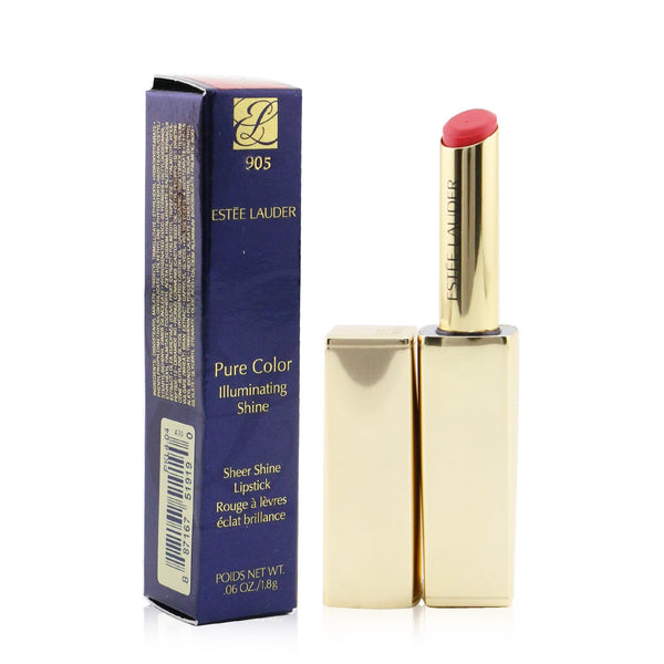 Estee Lauder Pure Color Illuminating Shine Sheer Shine Lipstick - # 905 Saucy  1.8g/0.06oz