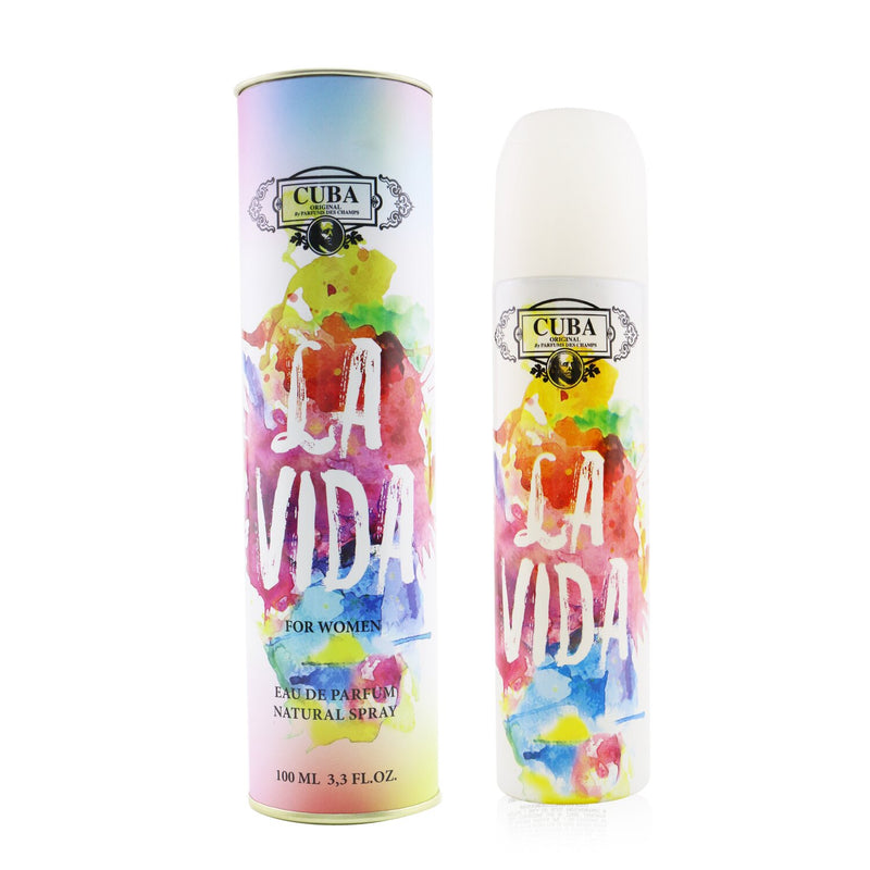 Cuba La Vida Eau De Parfum Spray  100ml/3.4oz