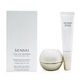 Kanebo Sensai Total Eye Treatment Set: Refreshing Eye Essence + Melty Rich Eye Cream  2pcs