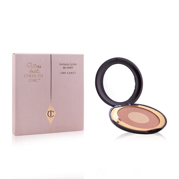 Charlotte Tilbury Cheek To Chic Swish & Glow Blusher - # Pillow Talk  8g/0.28oz