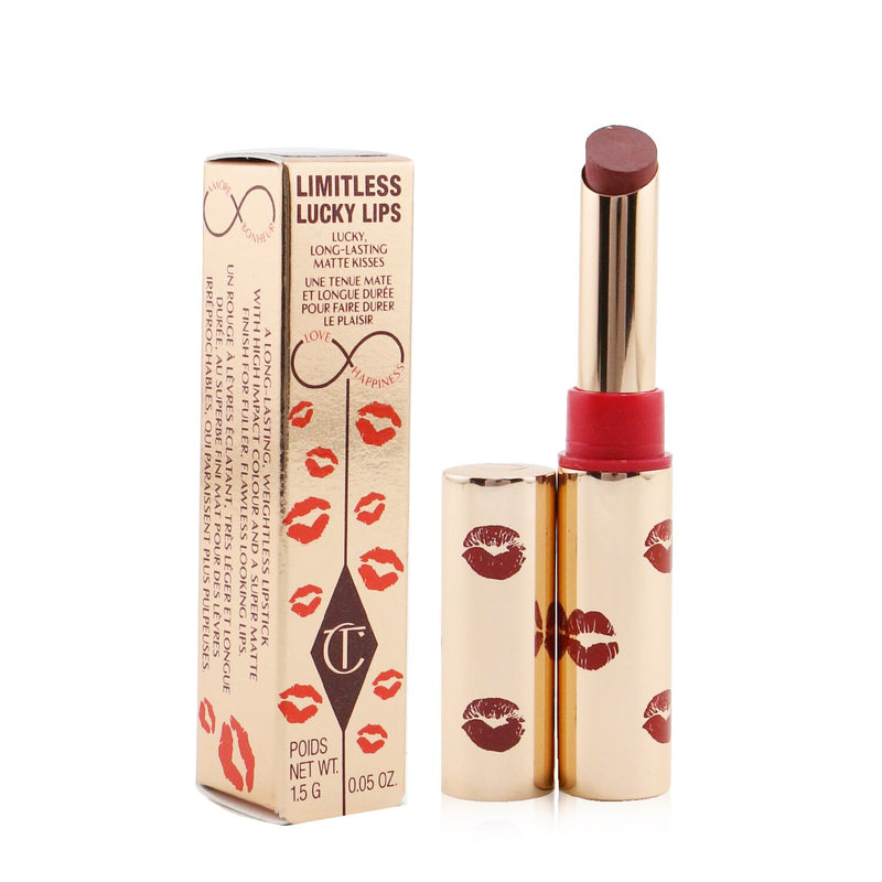 Charlotte Tilbury Limitless Lucky Lips Matte Kisses - # Berry Lucky  1.5g/0.05oz