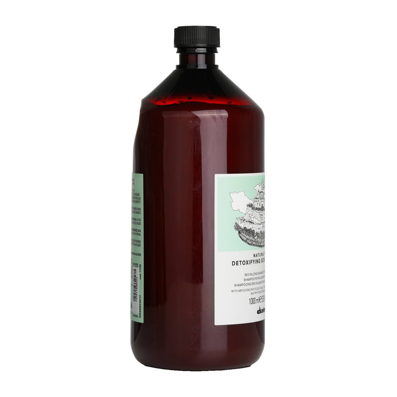 Davines Natural Tech Detoxifying Scrub Shampoo - For Atonic Scalp (Bottle Slightly Dented)  1000ml/33.8oz