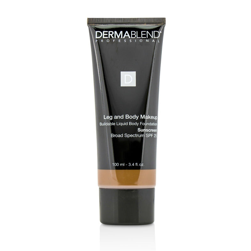 Dermablend Leg and Body Make Up Buildable Liquid Body Foundation Sunscreen Broad Spectrum SPF 25 - #Light Sand 25W  100ml/3.4oz