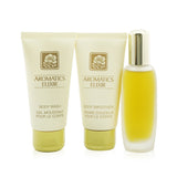 Clinique Aromatics Elixir Essentials Coffret: Parfum Spray 45ml/1.5oz + Body Smoother 75ml/2.5oz + Body Wash 75ml/2.5oz  3pcs