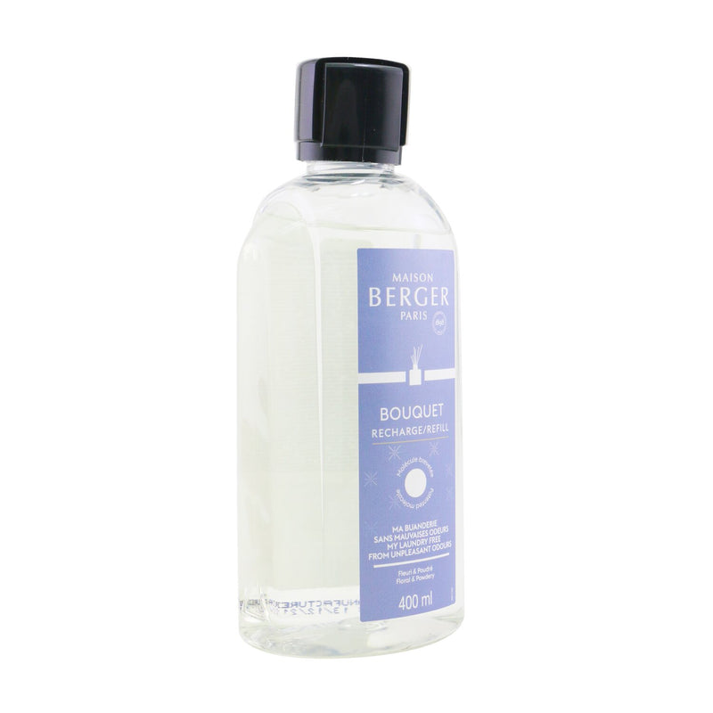 Lampe Berger (Maison Berger Paris) Functional Bouquet Refill - My Laundry Free From Unpleasant Odours (Floral & Powdery)  400ml