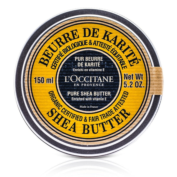 L'Occitane Organic Pure Shea Butter (Can Slightly Damaged)  150ml/5.2oz