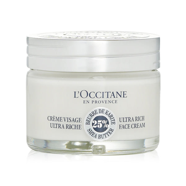 L'Occitane Shea Butter 25% Ultra Rich Face Cream  50ml/1.7oz