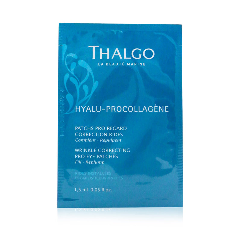 Thalgo Hyalu-Procollagene Wrinkle Correcting Pro Eye Patches  8x2patchs