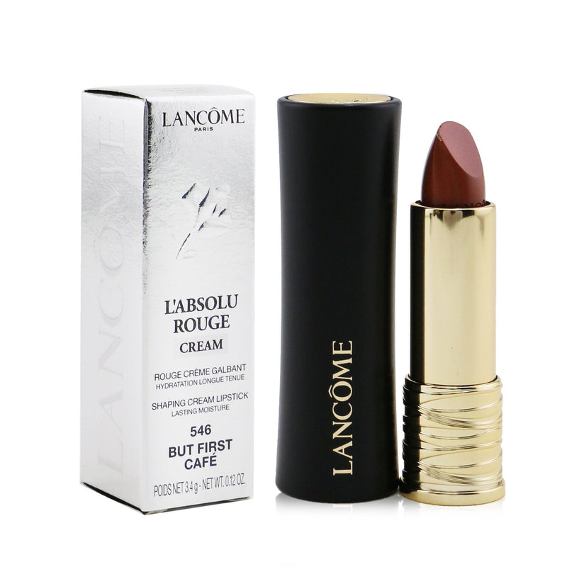 Lancome L'Absolu Rouge Cream Lipstick - # 546 But First Cafe  3.4g/0.12oz