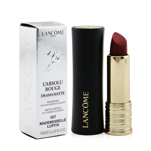 Lancome L'Absolu Rouge Lipstick - # 507 Mademoiselle Lupita (Drama Matte)  3.4g/0.12oz