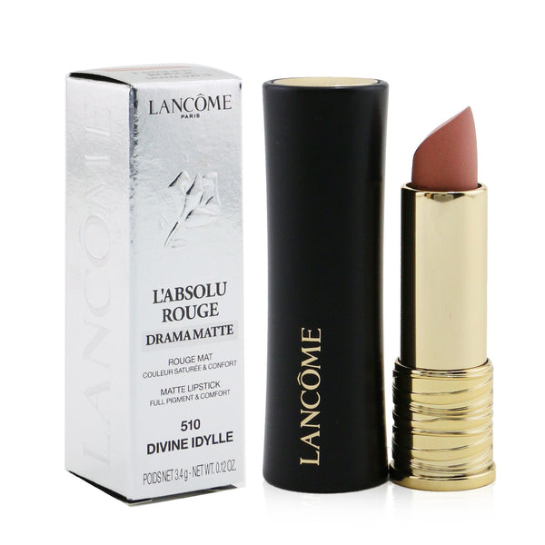 Lancome L'Absolu Rouge Lipstick - # 510 Divine Idylle (Drama Matte)  3.4g/0.12oz