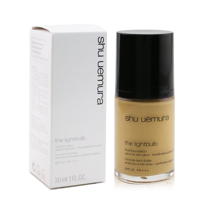 Shu Uemura The Lightbulb Fluid Foundation SPF 25 - # 654 Medium Shell  30ml/1oz