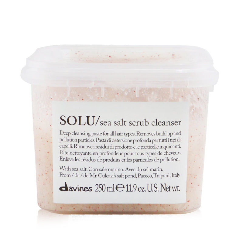 Davines Solu Sea Salt Scrub Cleanser  250ml/11.9oz