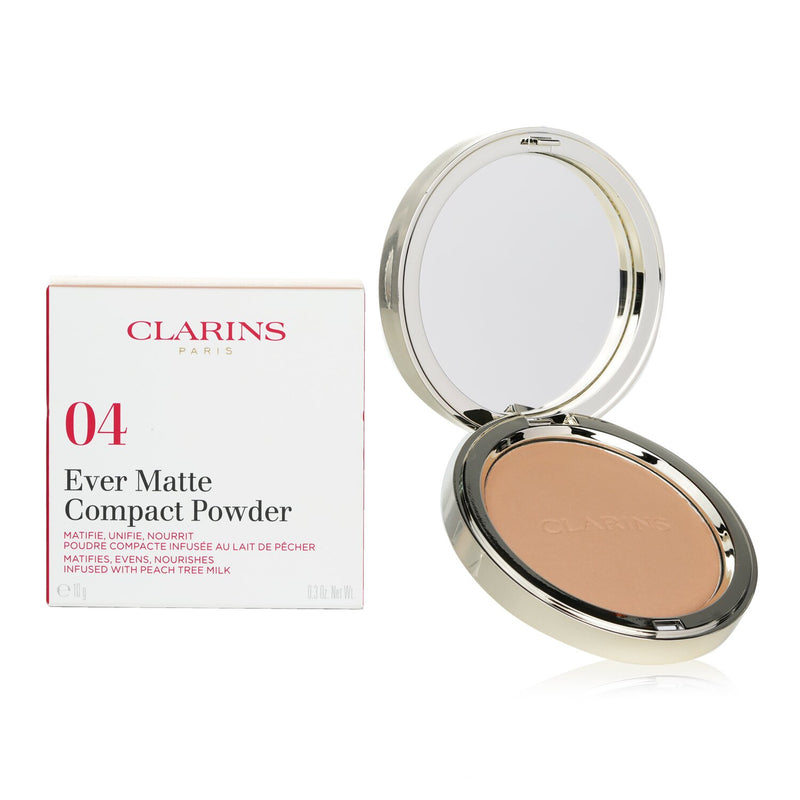 Clarins Ever Matte Compact Powder - # 04 Medium  10g/0.3oz