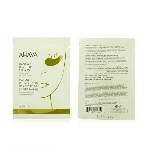 Ahava Dead Sea Osmoter Eye Mask (Unboxed)  6pairs