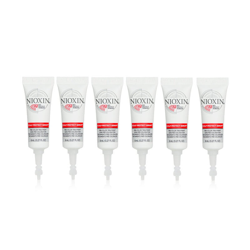 Nioxin Scalp Protect Serum Pre-Color Treatment  6x8ml/0.27oz