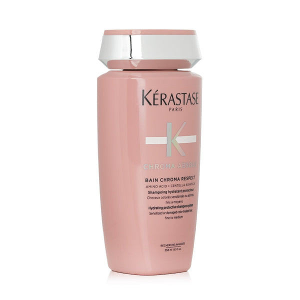 Kerastase Chroma Absolu Bain Chroma Respect Shampoo (For Sensitized Or Damaged Color Treated Hair)  250ml/8.5oz