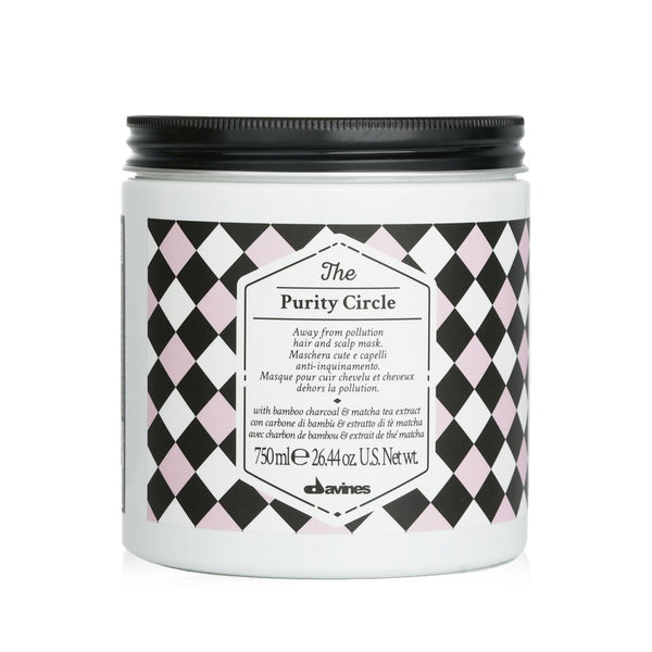 Davines The Purity Circle Away From Pollution Hair And Scalp Mask  750ml/26.44oz