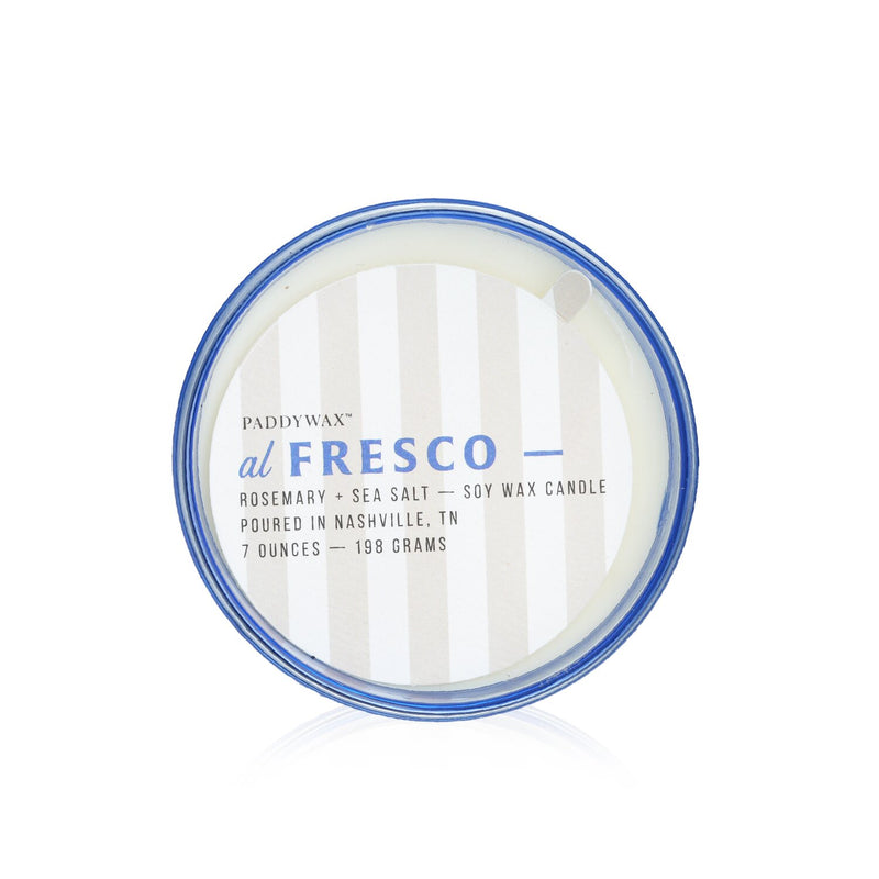 Paddywax Al Fresco Candle - Rosemary + Sea Salt  198g/7oz