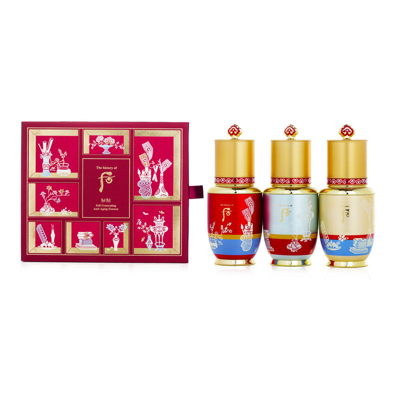 Whoo (The History Of Whoo) Bichup Self-Generating Anti-Aging Essence Trio Set (Exp. Date: 12/2022)  3x25ml/0.84oz