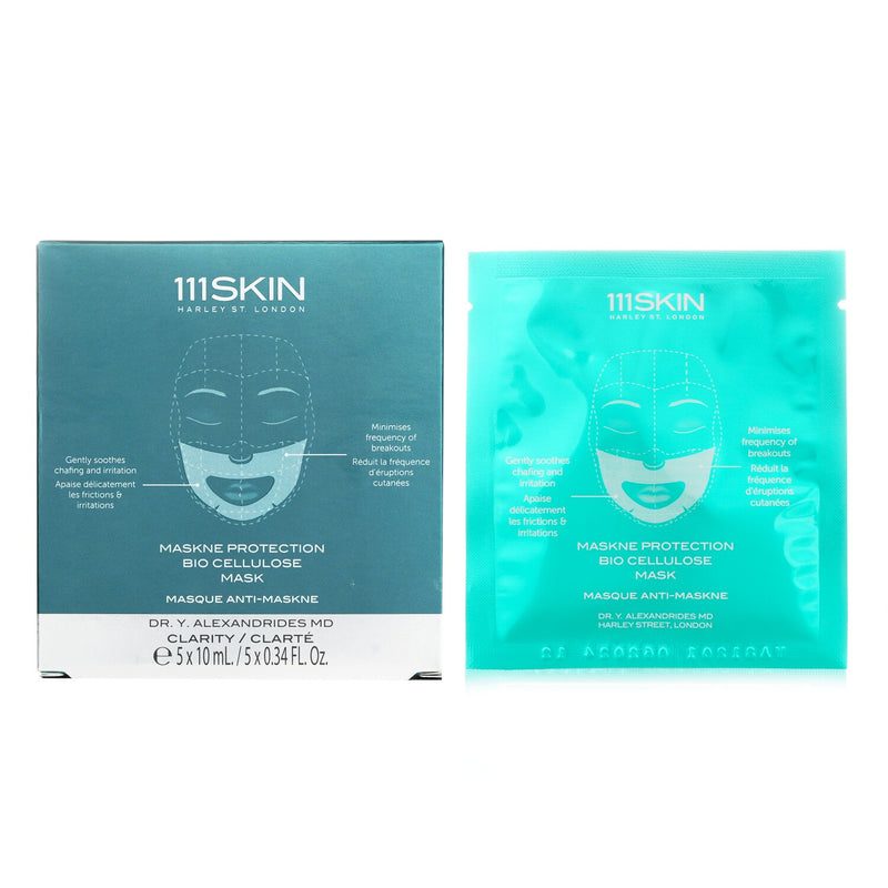 111Skin Maskne Protection Bio Cellulose Mask  5x10ml/0.34oz