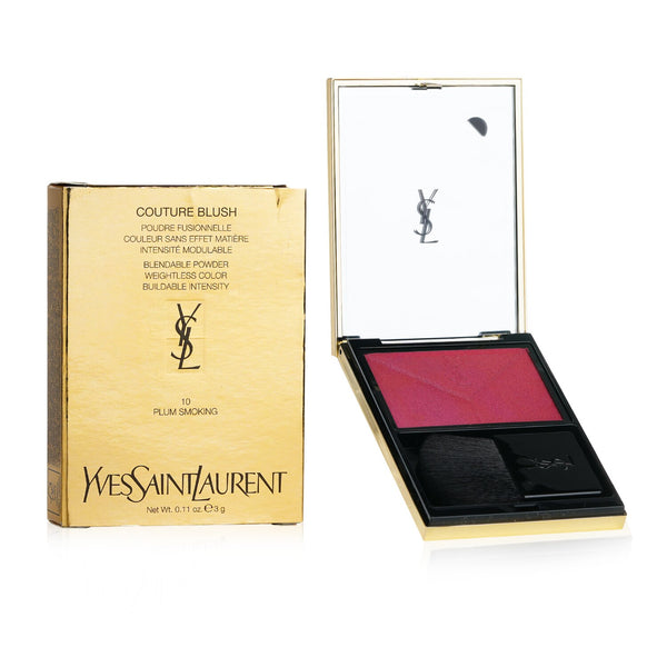 Yves Saint Laurent Couture Blush - # 10 Plum Smoking  3g/0.11oz