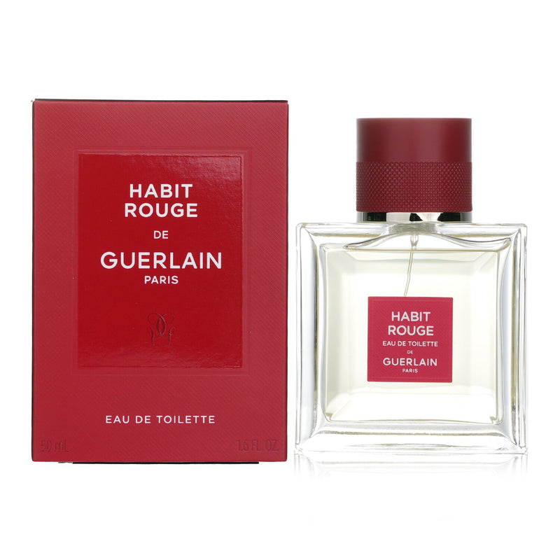 Guerlain Habit Rouge Eau De Toilette Spray  50ml/1.6oz