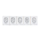 Diptyque Scented Candles Set - Berries, Roses, Fig Tree, Tuberose, Amber  5x35g/1.23oz