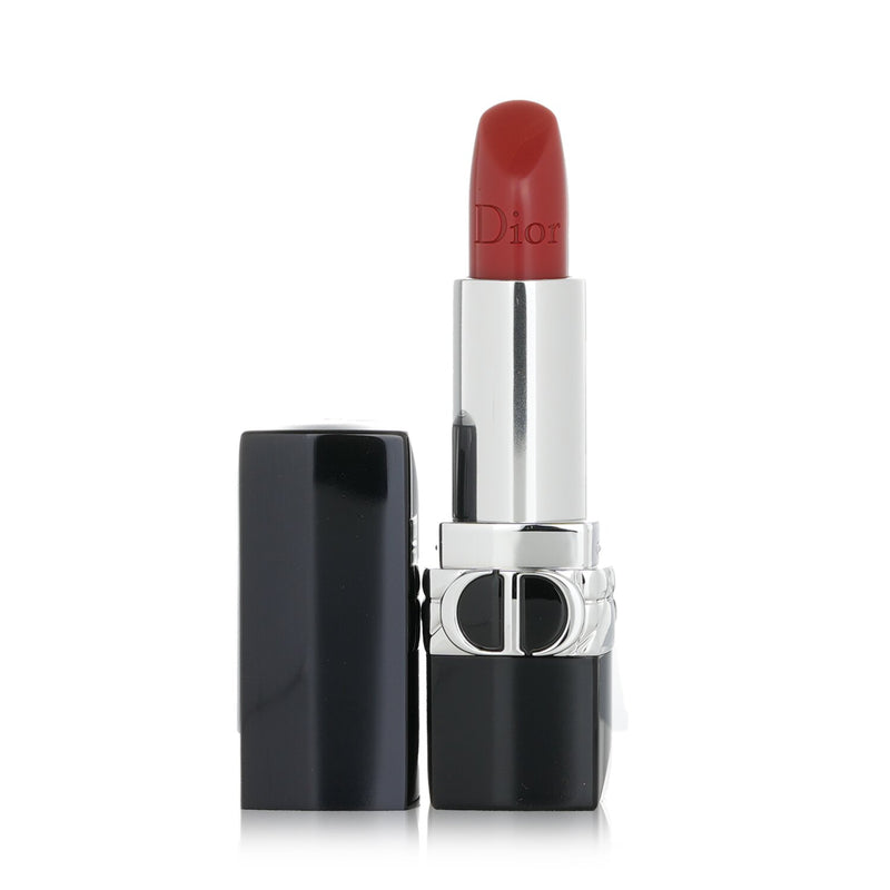 Christian Dior Rouge Dior Floral Care Refillable Lip Balm - # 100 Nude Look (Satin Balm)  3.5g/0.12oz