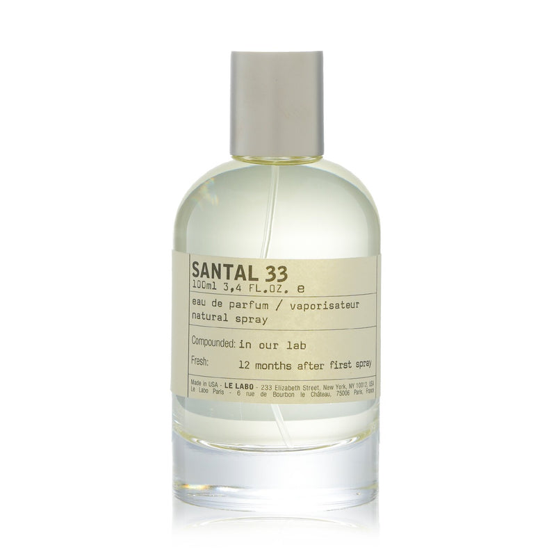 Le Labo Santal 33 Eau De Parfum Spray (Unboxed)  100ml/3.4oz