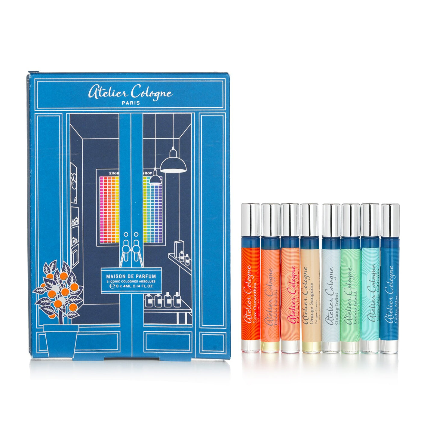 Atelier Cologne ディスカバリー 10種 セット　2ml x 10 Atelier Cologne Maison De Parfum: 8 Iconic Colognes Absolues 8x4ml