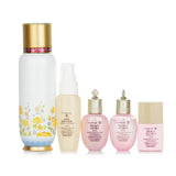 Whoo (The History Of Whoo) Bichup First Moisture Anti-Aging Essence Special Set: Essence 130ml + Mist 30ml + Balancer 20ml + Emulsion 20ml + Sun Fluid SPF50+ 13ml (Exp. Date: 03/2023)  5pcs