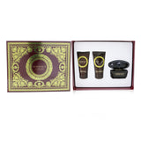 Versace Crystal Noir Coffret: Eau De Toilette Spray 50ml/1.7oz + Bath & Shower Gel 50ml/1.7oz + Body Lotion 50ml/1.7oz  3pcs