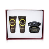 Versace Crystal Noir Coffret: Eau De Toilette Spray 50ml/1.7oz + Bath & Shower Gel 50ml/1.7oz + Body Lotion 50ml/1.7oz  3pcs