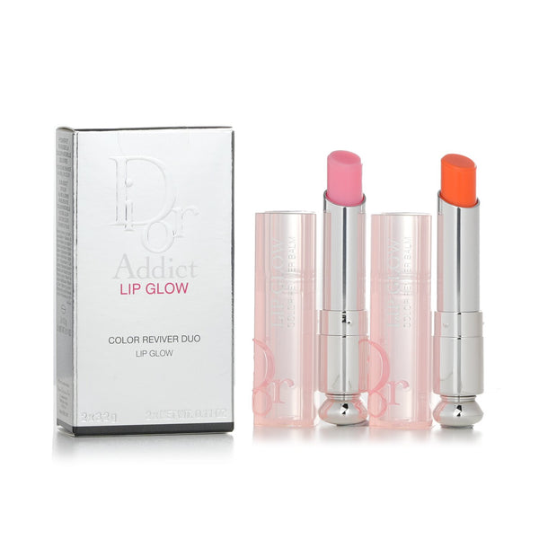 Christian Dior Addict Lip Glow Duo Set:  2pcs