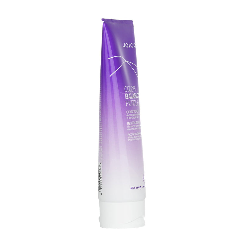 Joico Color Balance Purple Conditioner (Eliminates Brassy/Yellow Tones on Blonde/Gray Hair)  250ml/ 8.5oz