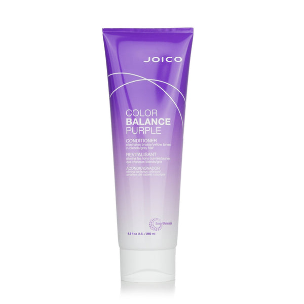 Joico Color Balance Purple Conditioner (Eliminates Brassy/Yellow Tones on Blonde/Gray Hair)  250ml/ 8.5oz