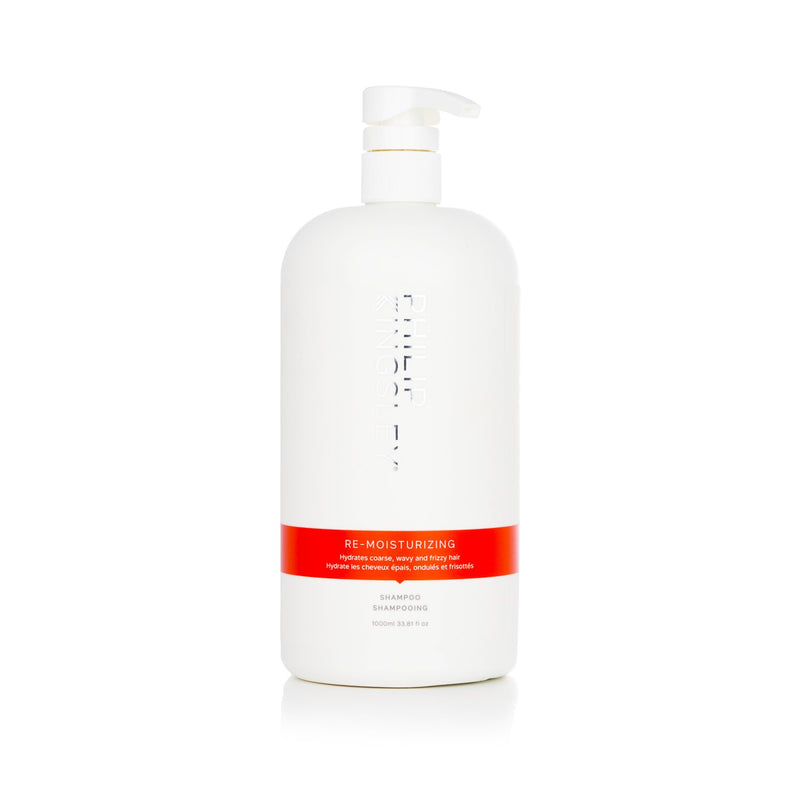 Philip Kingsley Re-Moisturizing Shampoo (For Hydrates Coarse, Wavy,Frizzy Hair)  1000ml/33.81oz