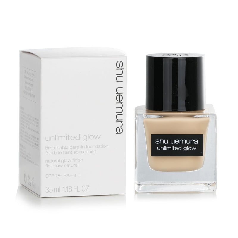 Shu Uemura Unlimited Glow Breathable Care-in Foundation SPF 18 - # 674 Light Shell  35ml/1.18oz