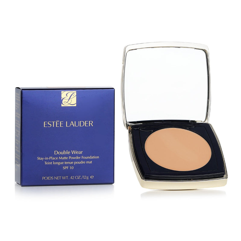 Estee Lauder Double Wear Stay In Place Matte Powder Foundation SPF 10 - # 4N1 Shell Beige  12g/0.42oz