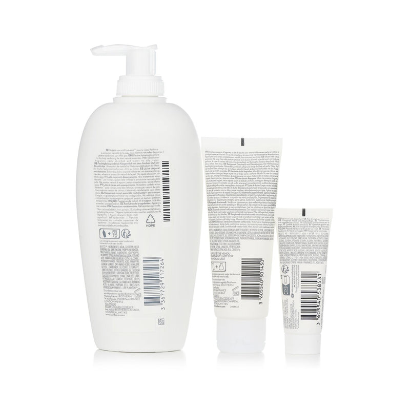 Biotherm Body Milk Set:  3pcs