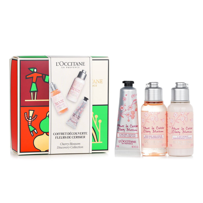 L'Occitane Cherry Blossom Discovery Collection:  3pcs