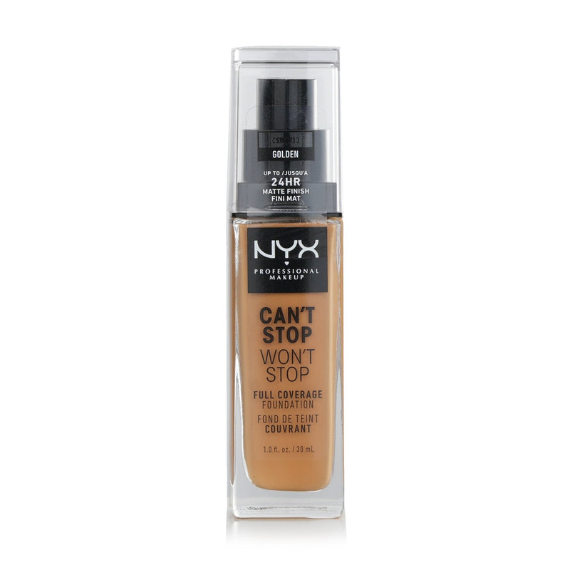 NYX Can't Stop Won't Stop Full Coverage Foundation - # Beige  30ml/1oz