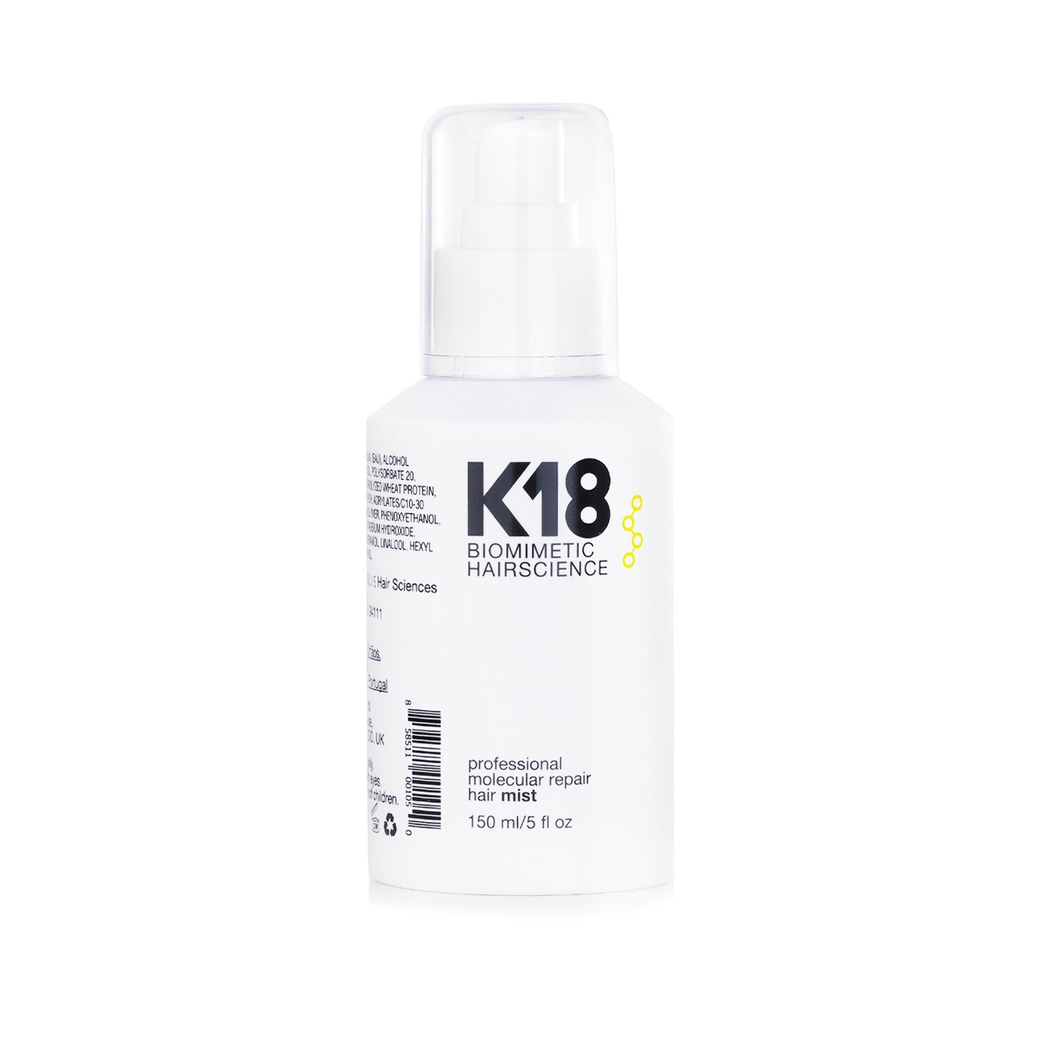 K18 Professional Molecular Repair Hair Mist 150ml/5oz – Fresh Beauty Co.