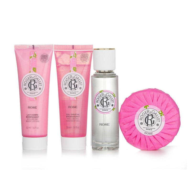 Roger & Gallet Rose Coffret:  4pcs